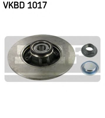 VKBD 1017 SKF Пiдшипник ступицi колеса та гальмівний диск1